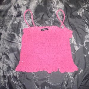 Pink tank/crop top
